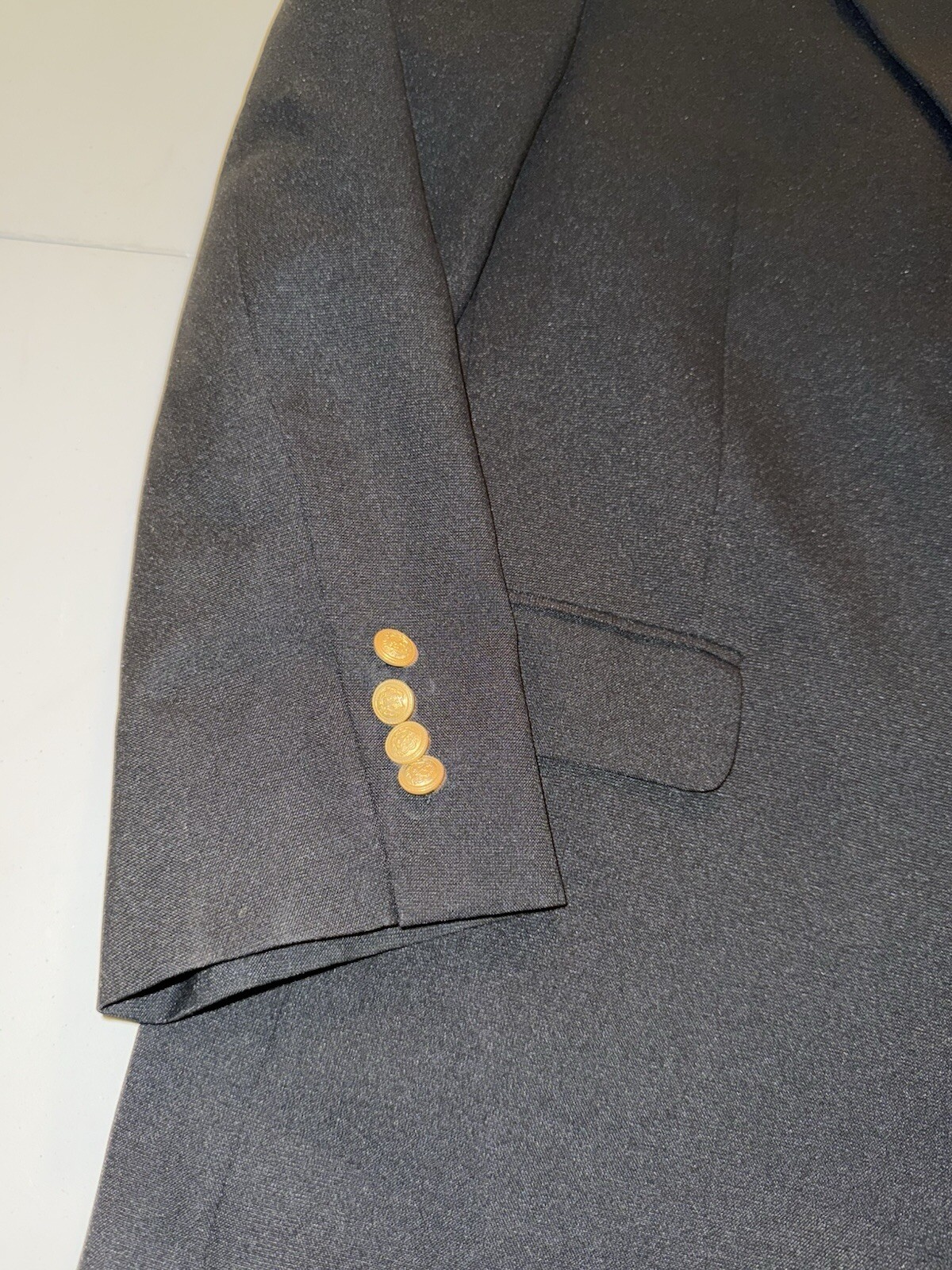 Covington Men’s Casual Polyester Solid Black Blaz… - image 3