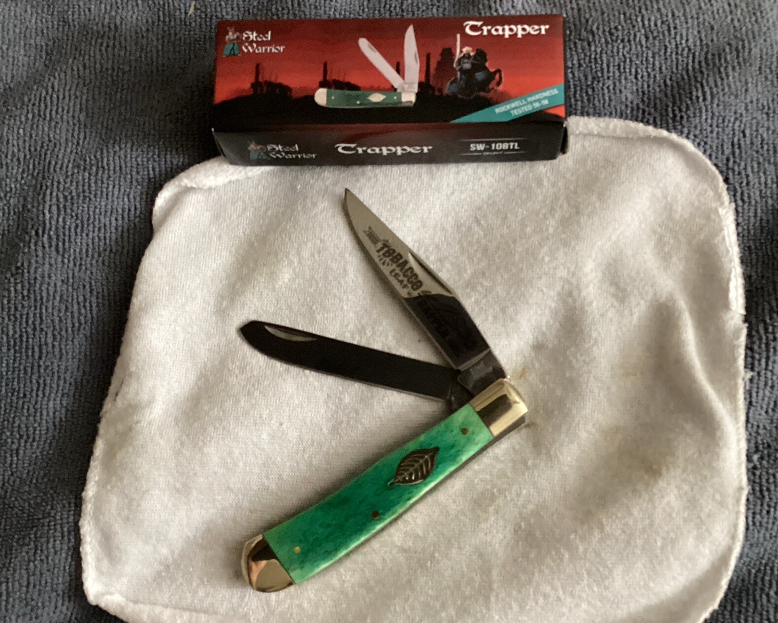 Leaftrapper Steel Warriors Tabasco Leaf Trapper Knife | eBay
