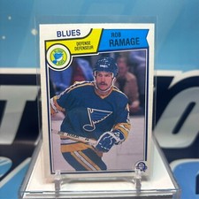 1983-84 O-Pee-Chee #319, ROB RAMAGE SP 🔥🔥🔥 Vintage Card