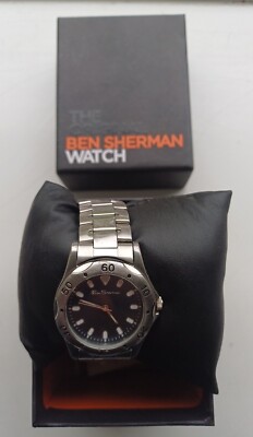 Ben Sherman Watch S081 - 34mm Case, S/Steel Bracelet - Boxed w/spare links