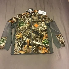(SZ L) Nomad Hunting Jacket (Cactus Jacket) (Woodsy Camo) (Design 3)