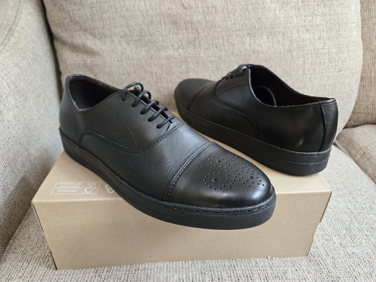 Bruno Magli Stefanucci Men's Leather Shoes Size 8.5 Made in
