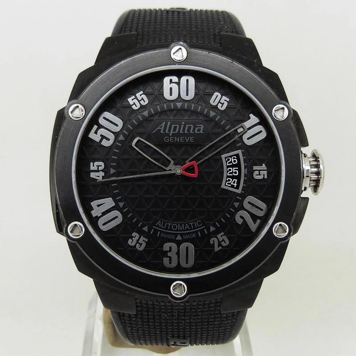 Alpina Watch AL525X5AE4 6 Avalanche Extreme Automatic Black dial