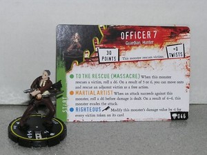 Horrorclix Freakshow #046 Officer 7