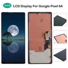 New OLED Display LCD Touch Screen Assembly Replacement For Google Pixel 6A Black