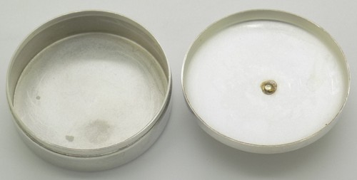 Vintage Italien Fait à la Main Véritable Argent Bouquet De Raisins Pilule Tabac - Photo 5 sur 12