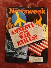 NEWSWEEK magazine January 17 1972 Vietnam War Exiles Amnesty?