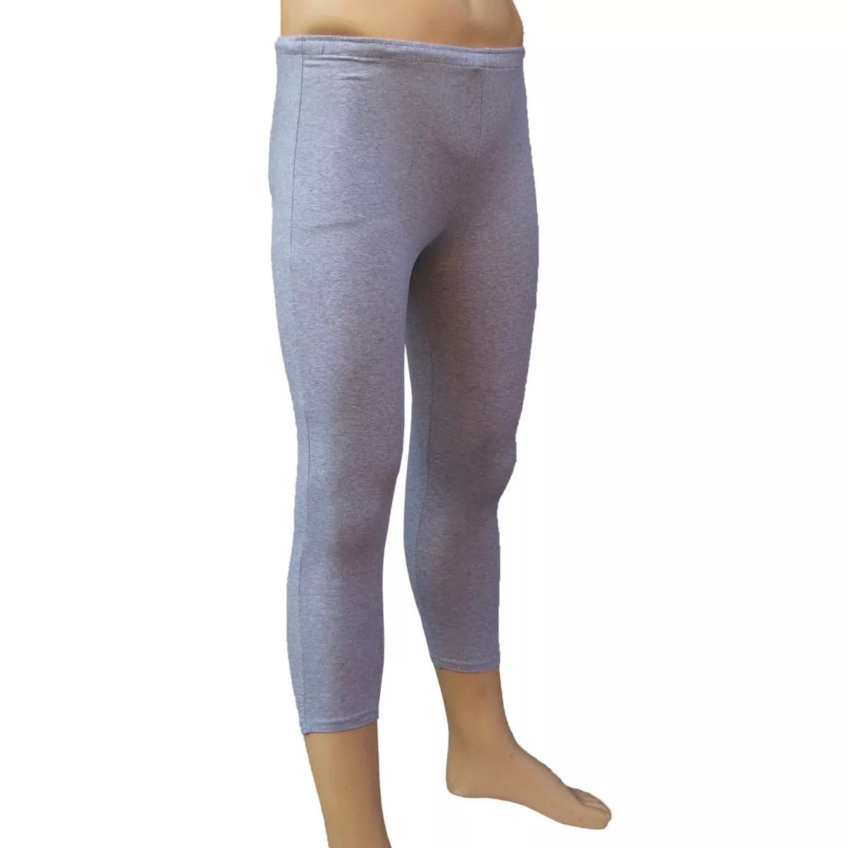CHEX Cotton Lycra 3 4 Leggings Premium Mens Training Fitness Yoga