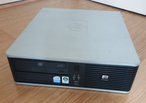 HP DC7900 SFF Desktop Pentium Dual Core 2.5Ghz Win10 Pro 4GB 320Gb DVD PC - Picture 1 of 8
