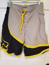 Vintage Fox Racing Riders Nylon Board Shorts Mens 30 Waist