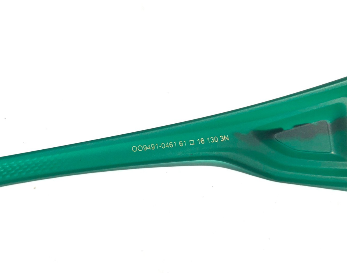Oakley BELLEVILLE Mat Trans Viridian Green POLARIZED Galaxy Jade