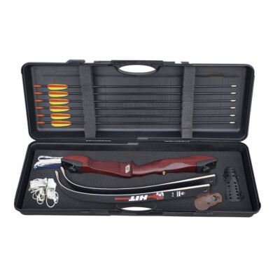Bogenset Recurvebogen Set Core Brownred 70'' 20-40 lbs Koffer Pfeile Zubehör
