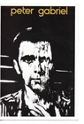 RARE / POSTCARD - PETER GABRIEL (GENESIS, PHIL COLLINS ) / POSTCARD