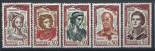 France N° 1301/05** (MNH) 1961 - Comédiens Français