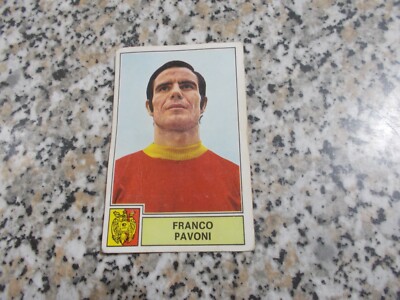 PAVONI (CATANZARO) ALBUM CALCIATORI PANINI 1971-72 1972 ORIGINAL EXCELLENT REC