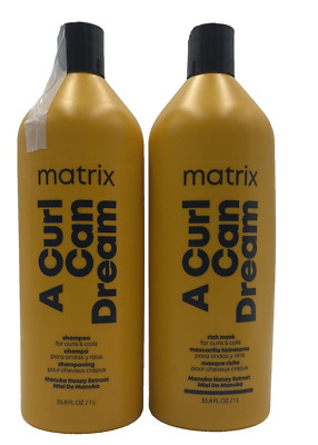 Matrix Total Results A Curl Can Dream Shampoo & Mask 33.8 Duo