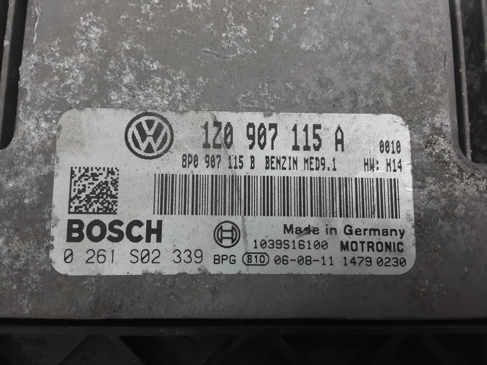 SKODA OCTAVIA 2004-2008 ENGINE CONTROL UNIT 1Z0907115A - Image 4 of 4