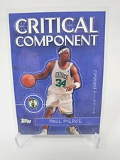 2005-06 Topps Paul Pierce Critical Component