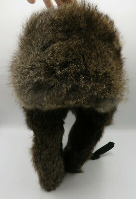 The Mad Bomber Hat Natural Rabbit Fur Lined Ski Flaps Large Multicolor Amazon.com: Mad Bomber Original with Rabbit Fur and Recycled  main image 4