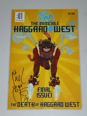 INVINCIBLE HAGGARD WEST #101 FIRST SECOND BOOKS SIGNED JULY 2013 NM (9.4)
