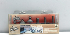 Vermont American 1/4in. D X Multi X 4in. L Roman Ogee Router Bit Set 6pc. NEW