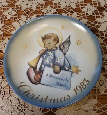 1983 Hummel Christmas Plate  Hummel by Schmid. West Germany 7.5"