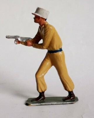 Figurine Starlux - Légionnaire Tireur Mitraillette, Vintage