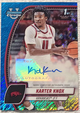 2024-25 Bowman University Chrome - Chrome Prospect Autographs Karter Knox #41...