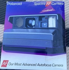 Polaroid Spectra AF Instant Film Camera Excellent Used Condition Untested