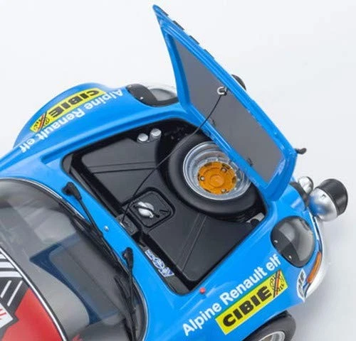 Kyosho Original 1/18 Renault Alpine A110 1973 Tour de Corse 5 Diecast Model Car Foto 3 de 4