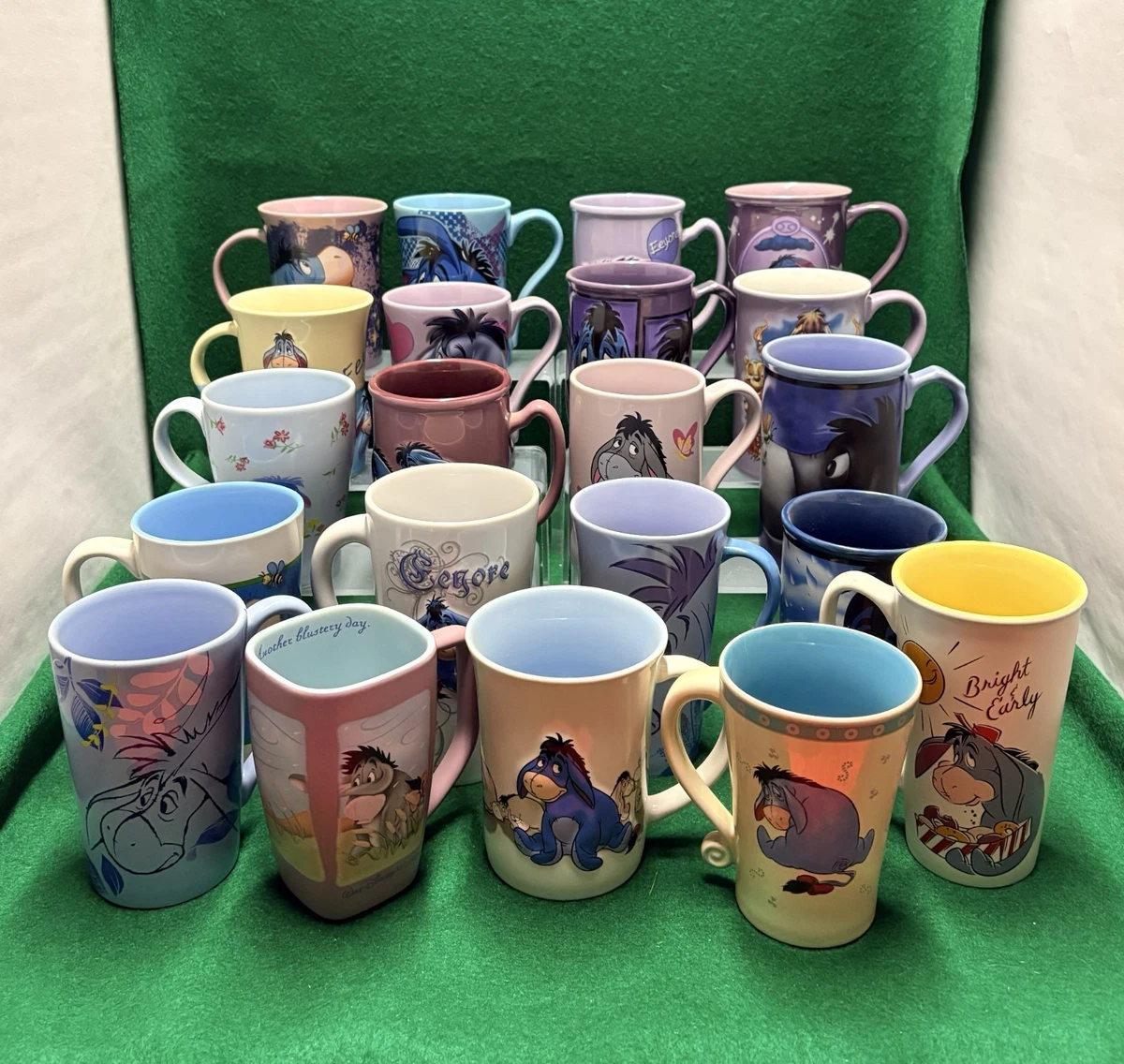 bone china coffee cups and saucers Fine Bone China 2 Espresso Cups & Saucers PALMS main image 0