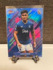 Everton Charlie Alcaraz 2026 Topps Finest Premier Soccer Card 99