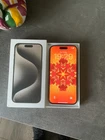 Apple iPhone 15 Pro - 128GB - Natural Titanium (Unlocked)