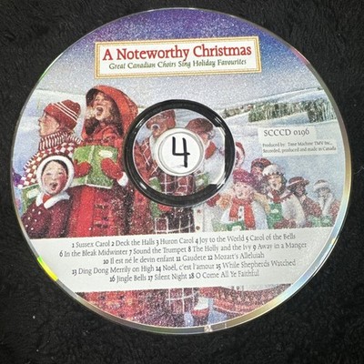 A Noteworthy Christmas Great Canadian Choirs Music CD
