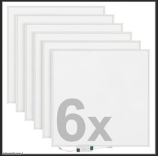 6 x LED Panel 62x62 40W 6500K kein Flimmern 4000 lm Deckenleuchte Rasterdecke