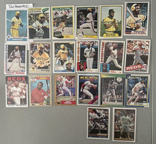 LOT of 20 Diff. DAVE PARKER  '77-91 Pirates,  Reds,  A's  &amp; Brew.  (c) HOF💥⚾💥
