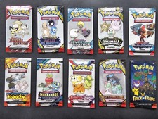 Pokemon 10 Verschiedene Booster Packs, Neu OV...