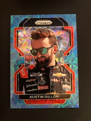 2022 Panini Prizm Profiles Carolina Blue Scope Prizm /99 Austin Dillon #80
