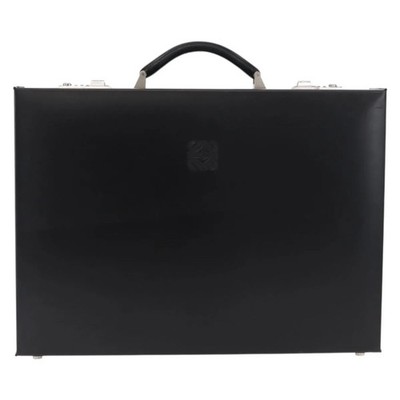 Loewe Anagram Business Leather Black Briefcase Bag