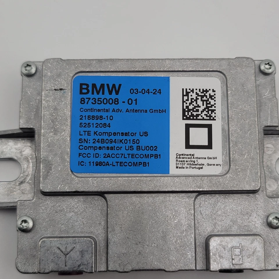 BMW 330i 530i 540i M550i xDrive M5 X5 LTE 2019-2021 módulo de control compensador Foto 4 de 4