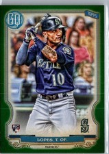 2020 Topps Gypsy Queen - Tim Lopes #80 Green Seattle Mariners