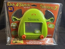 Rare Shrek Etch a Sketch With Moving Ears BRAND NEW NEVER OPENED
