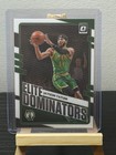 Front of 2020-21 Panini Donruss Optic - Elite Dominators Jayson Tatum #18