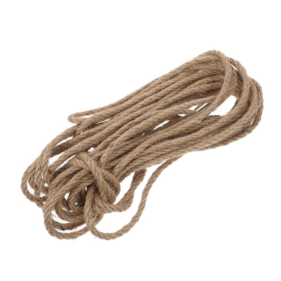 Exploier Rope 1 Pack Thick Yellow Rope for Crafts Durable Jute Twine Decoration | eBay