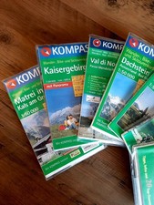 21 neue Wanderkarten – Alpen Österreich & Schweiz u.s.w. - Konvolut