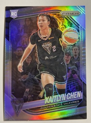 2025 Panini Prizm WNBA - Kaitlyn Chen #100 Silver Prizm (RC)