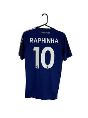 Leeds United Raphinha #10 2021/22 Small Away Shirt Top Zustand H57060