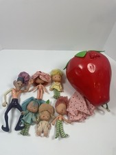 Vintage American Greetings Strawberry Shortcake And Friends With Storage Lot