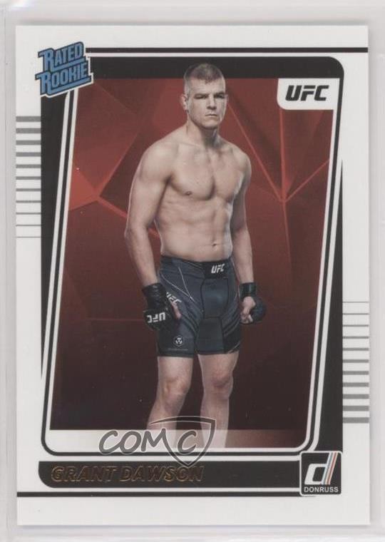 2022 Donruss UFC Rated Rookie Grant Dawson #205 09wc