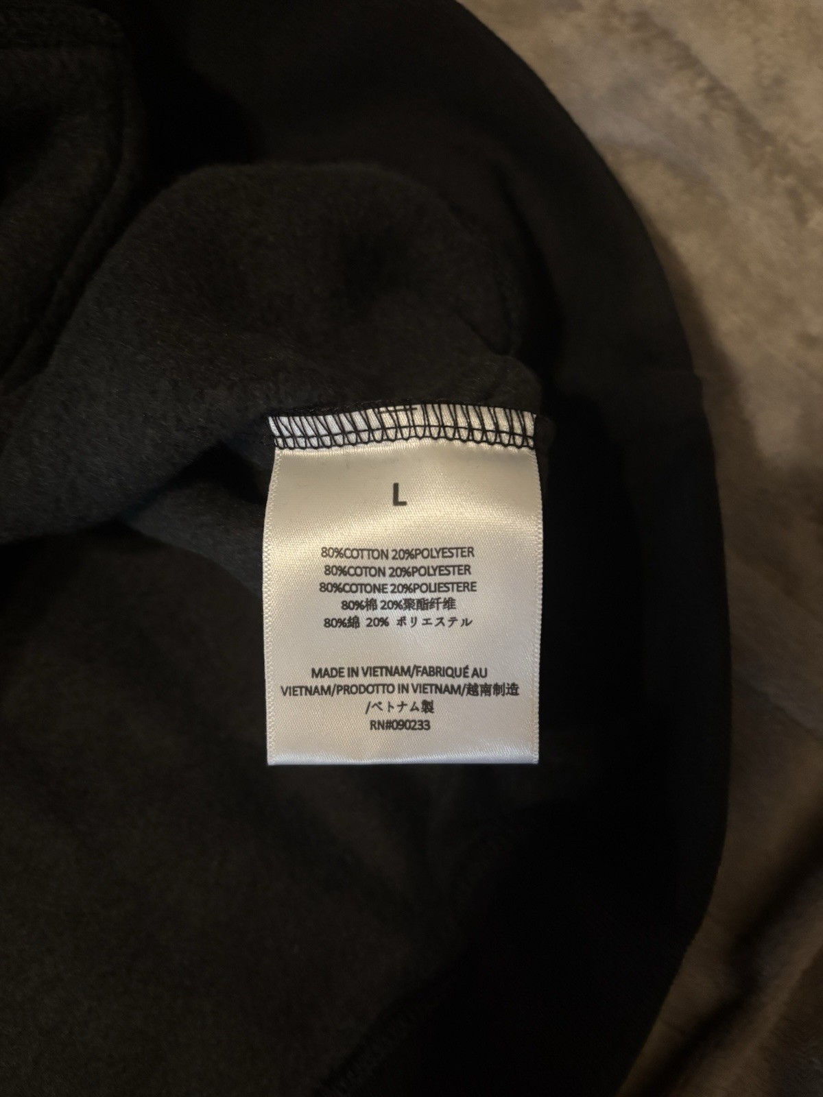 NEW Fear of God Essentials Black Hoodie Size Large 100% Authentic✅